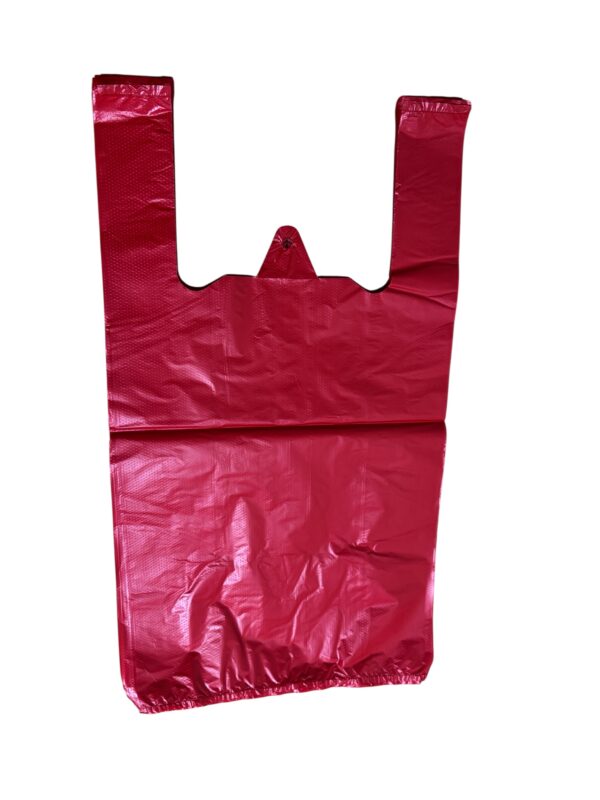 Guardia Red carrier bags (11”x17”x21”) 15mu 700pc