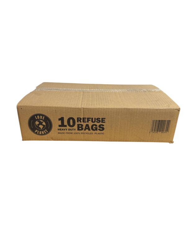 Love Planet 10 Roll Heavy Duty Dustbin Bags - Image 2