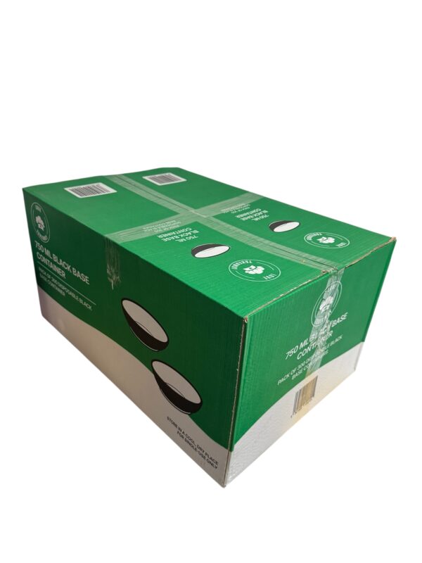 Love Takeaway 750ml Black Base Salad Bow - Image 3
