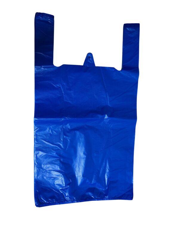 Secura Blue carrier bags (13”x18”x23”) 18mu 700pcs