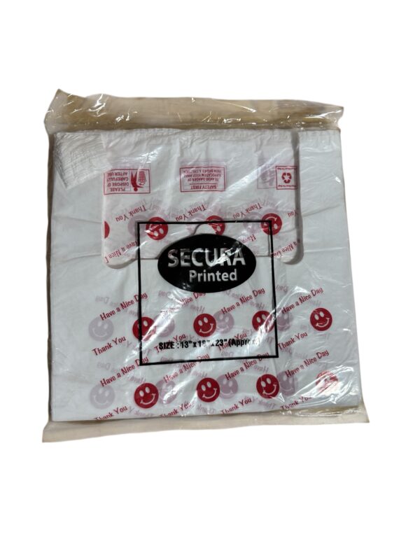 Secura Happy Shopper carrier bags (13”x18”x23”) 20mu 700pcs - Image 2