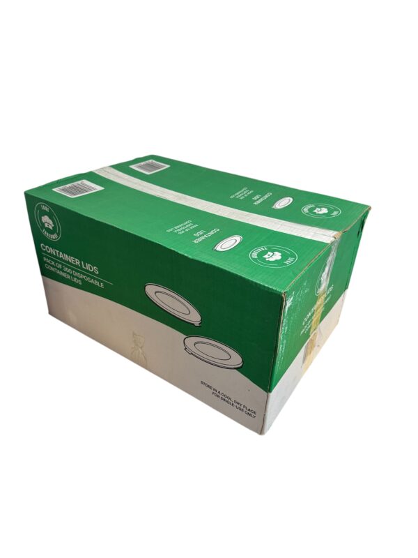 Love Takeaway Black Base Salad Lids - Image 2