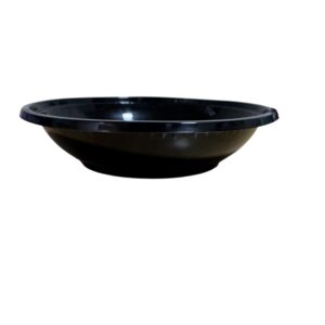 Love Takeaway 500ml Black Base Salad Bowl