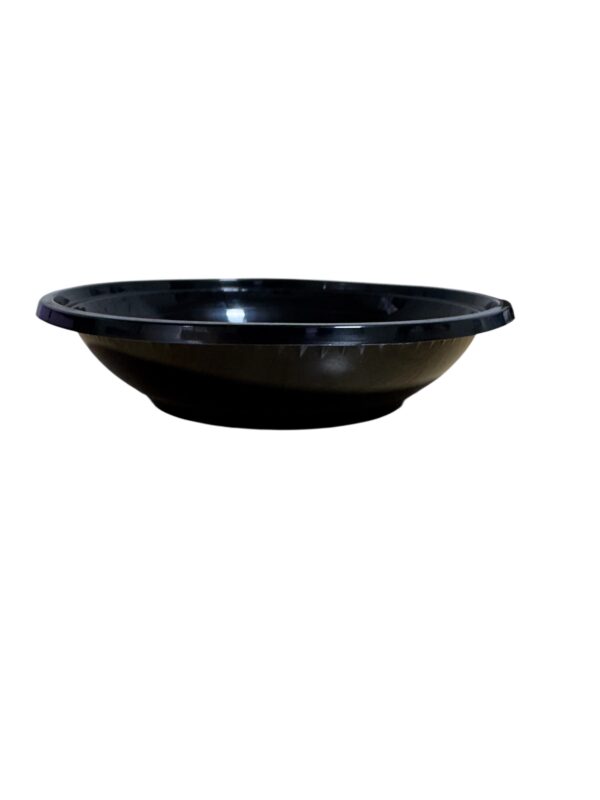 Love Takeaway 500ml Black Base Salad Bowl